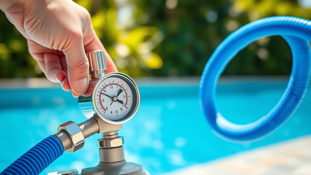 adjust pressure for optimal cleaning