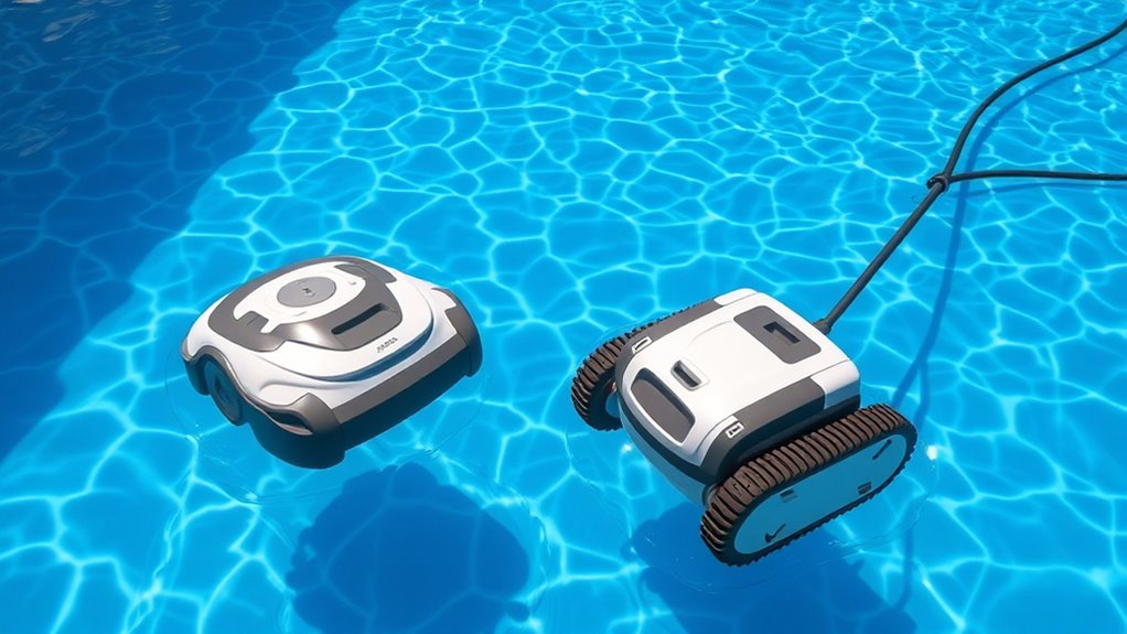 automated efficient pool cleaning