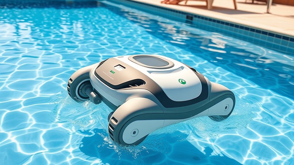 automated efficient pool cleaning