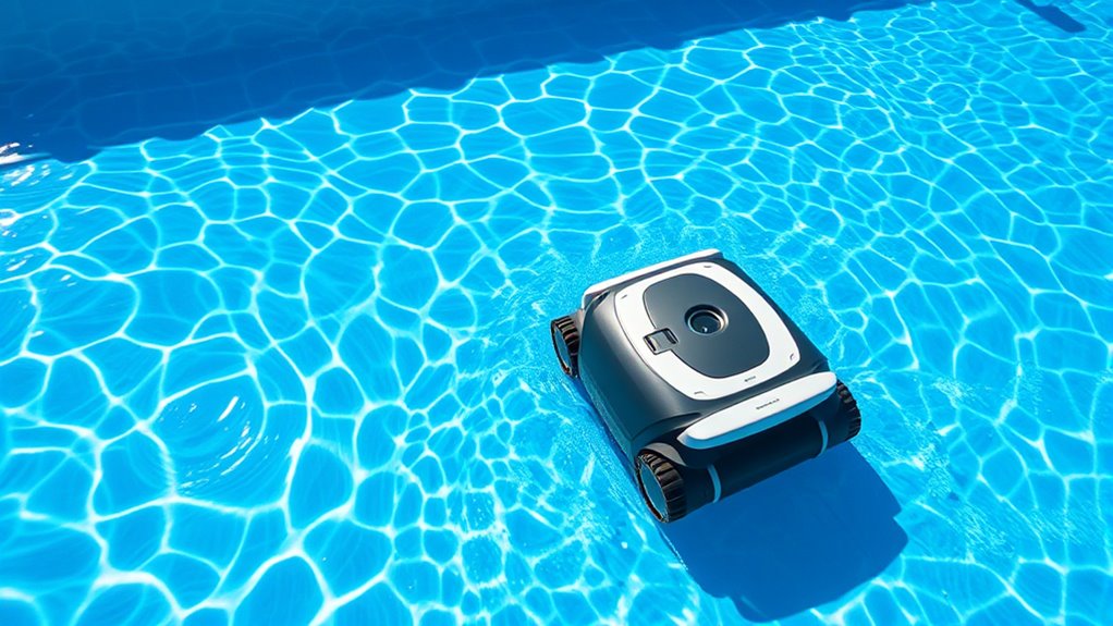 automatic cleaners algae handling