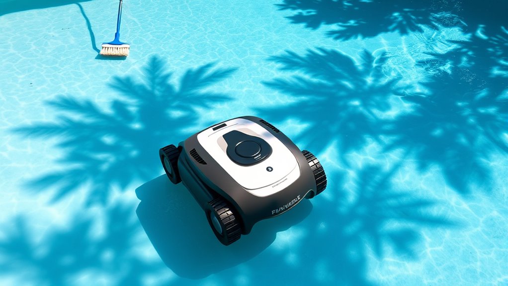 automatic cleaning can replace manual