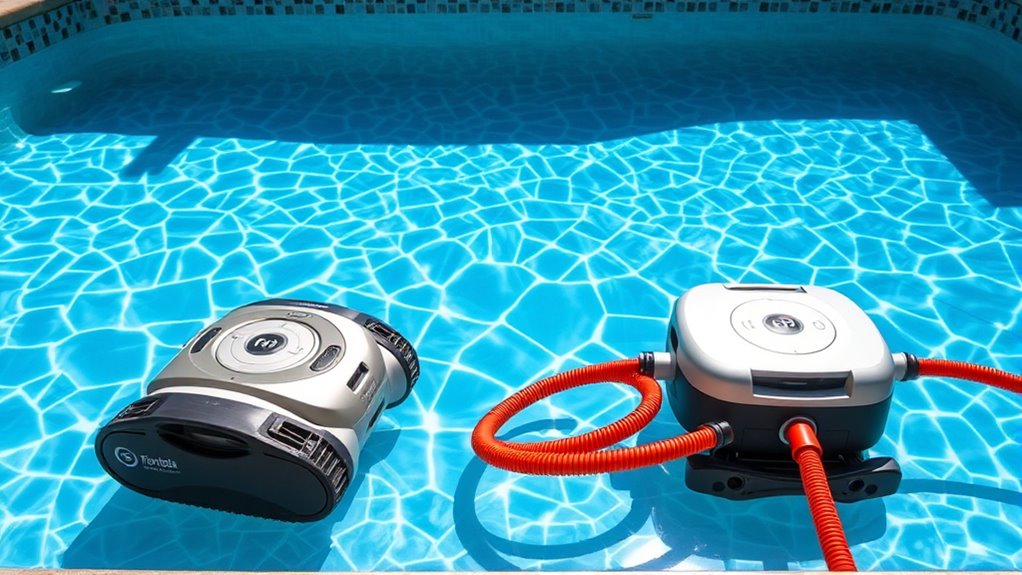 changing pool cleaning methods