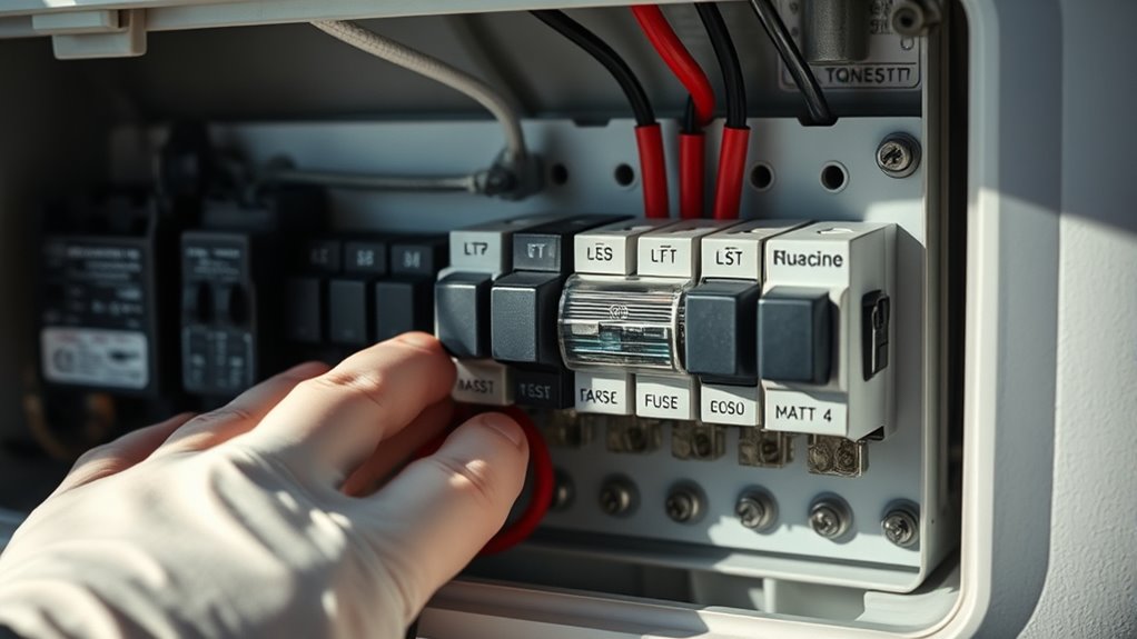 check power fuses wiring