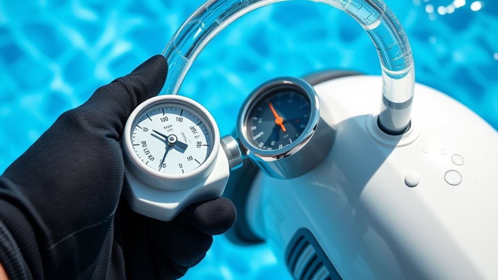 check water flow pressure