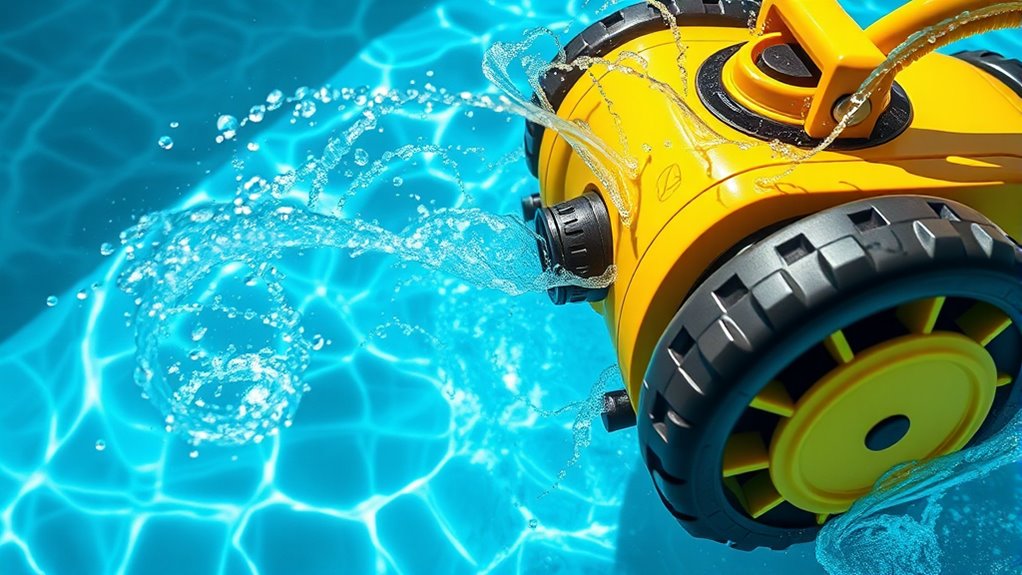 components of pressure pool cleaners