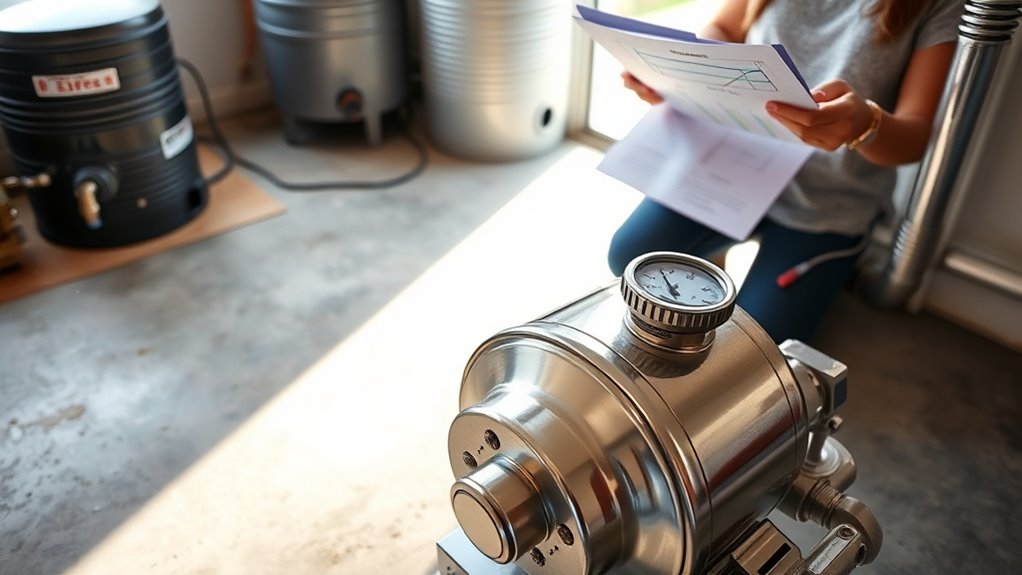consider water pressure compatibility