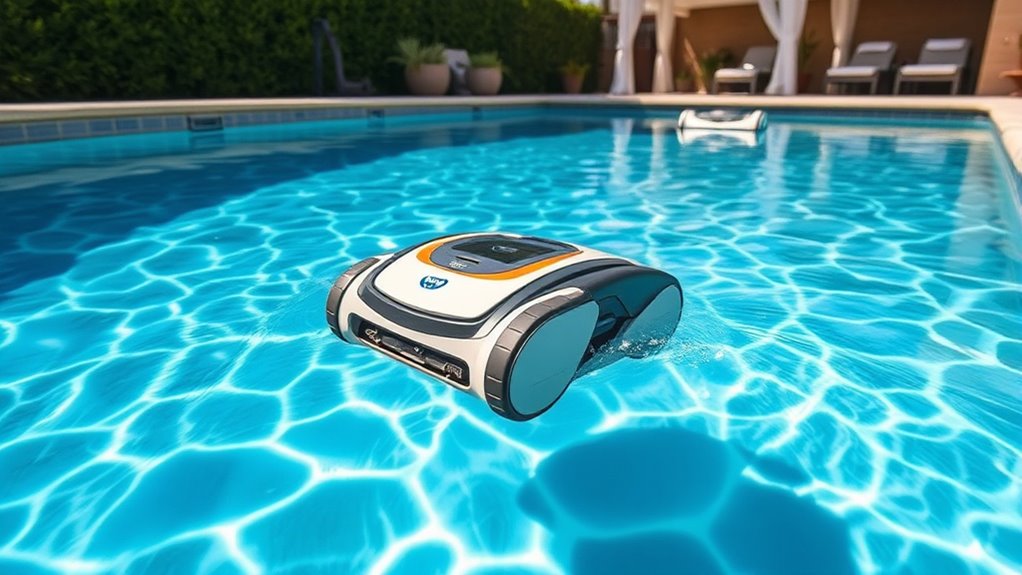 consistent thorough pool cleaning