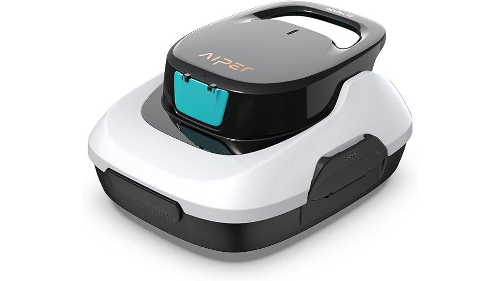 cordless pool cleaner auto parking