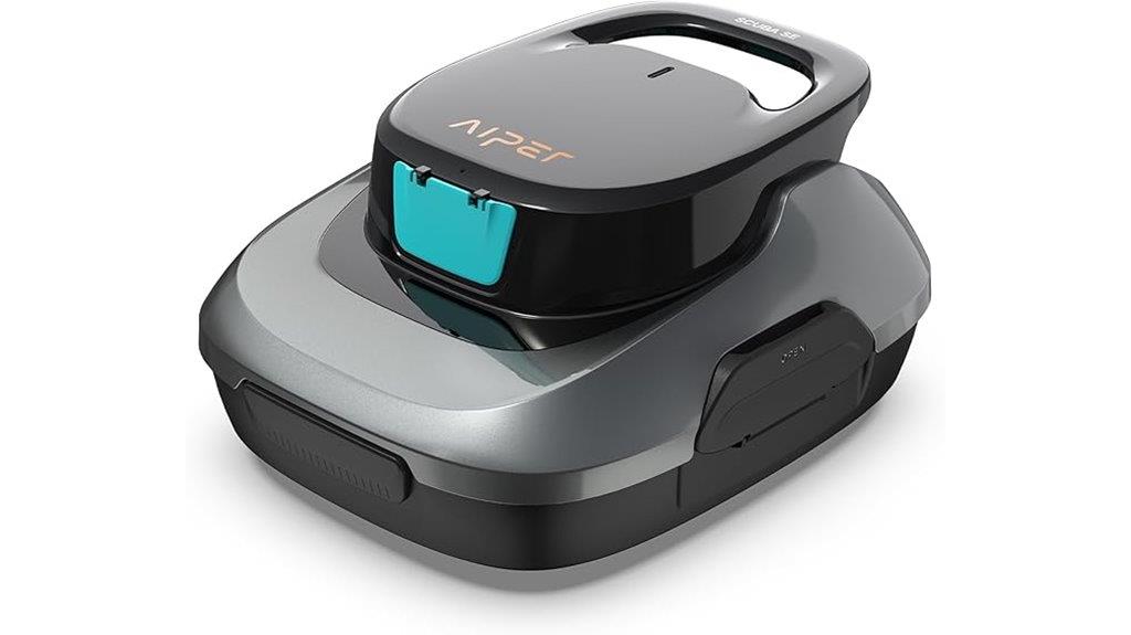 cordless pool cleaner auto parking