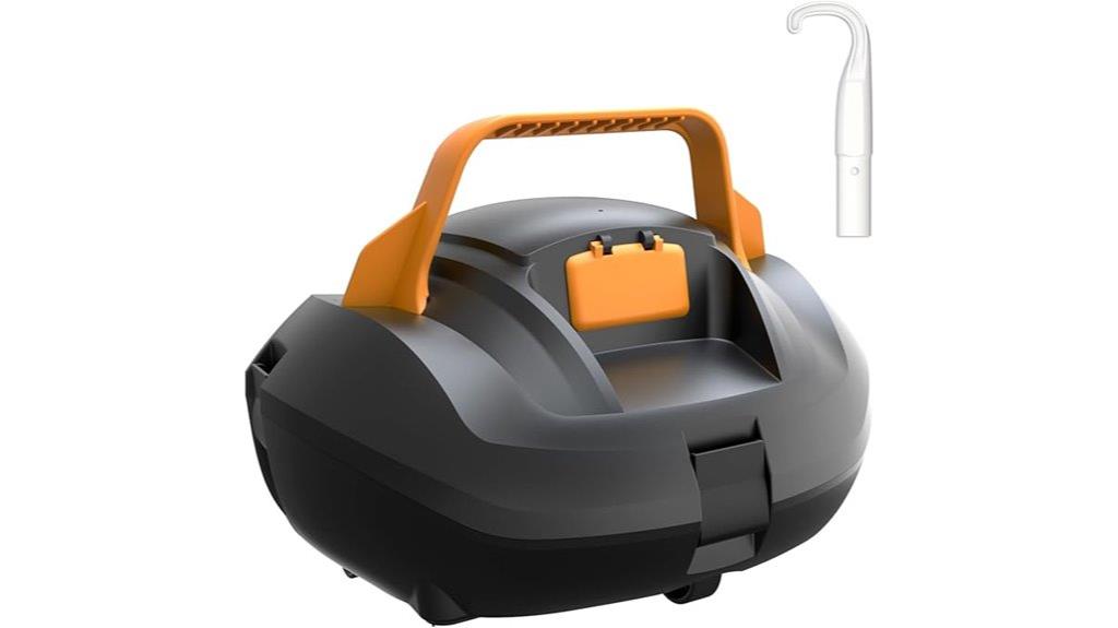 cordless pool cleaning robot