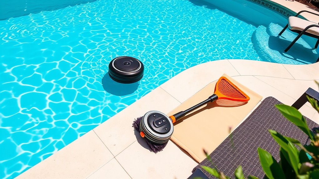create customized pool cleaning routine