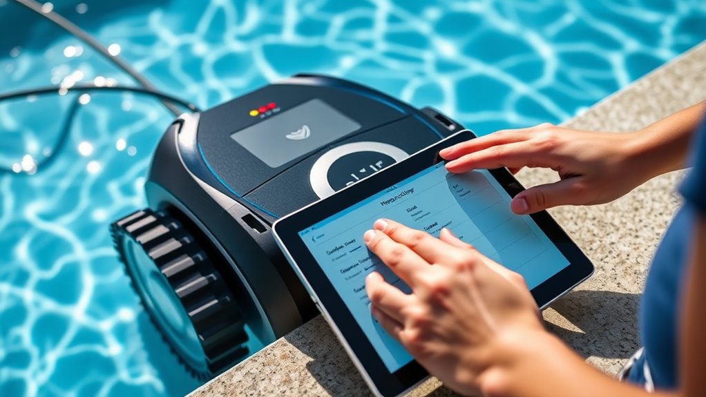 customizable cleaning schedules