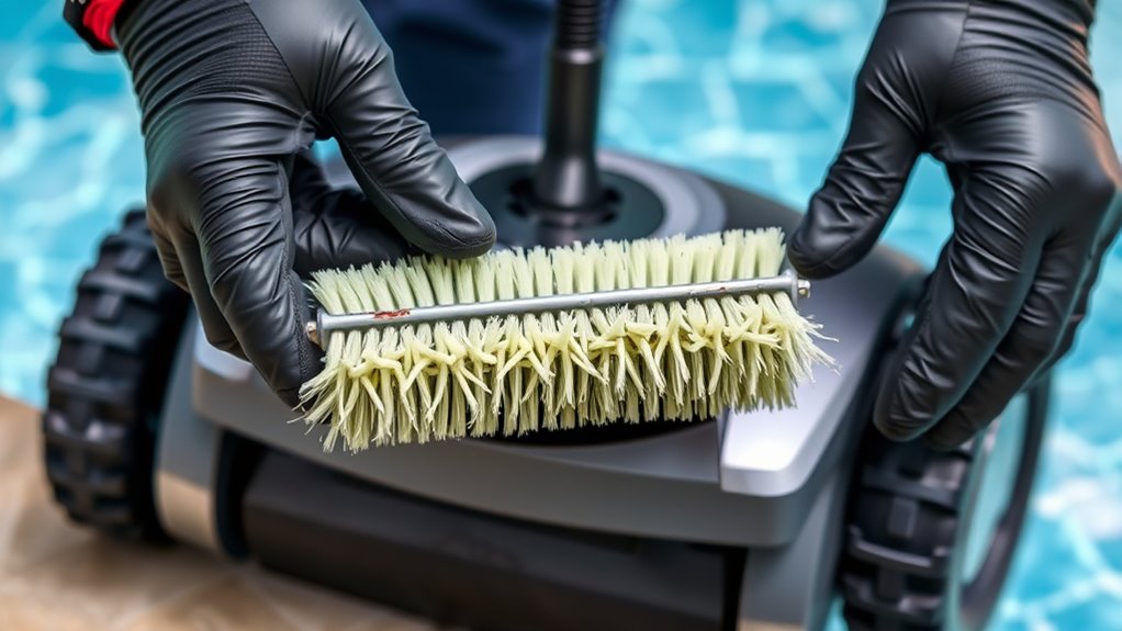 detecting pool cleaner wear