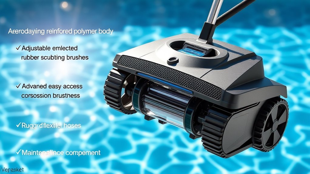 durable corrosion resistant pool cleaner