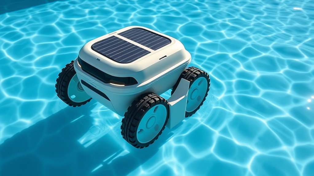 eco friendly solar pool cleaners