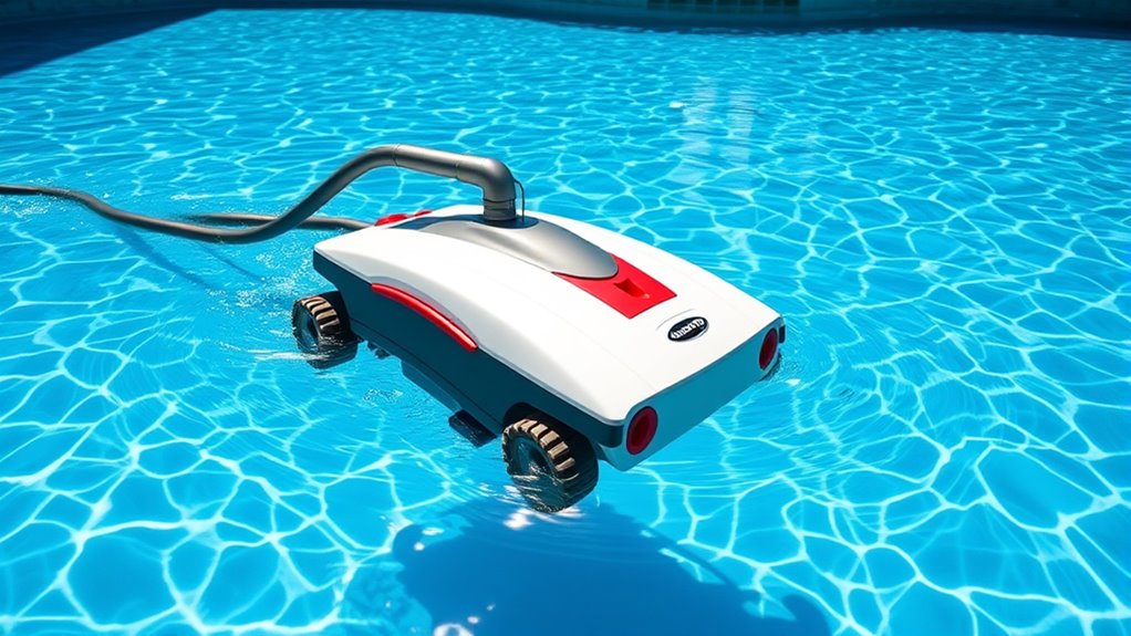 efficient automatic pool cleaning