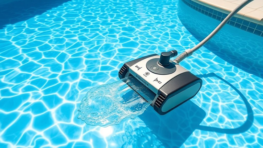 efficient chemical friendly pool cleaning