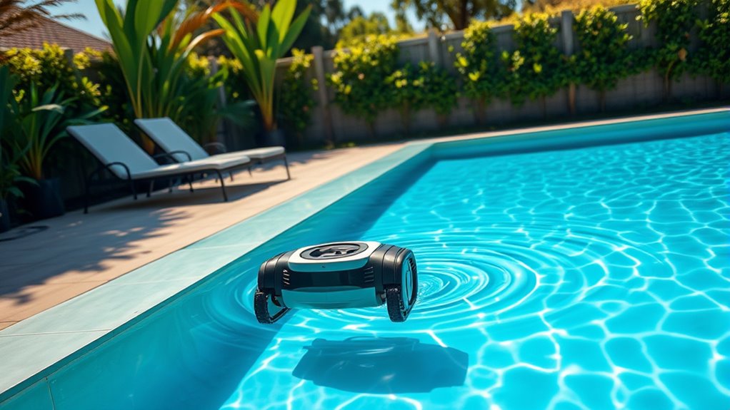 effortless autonomous pool cleaning