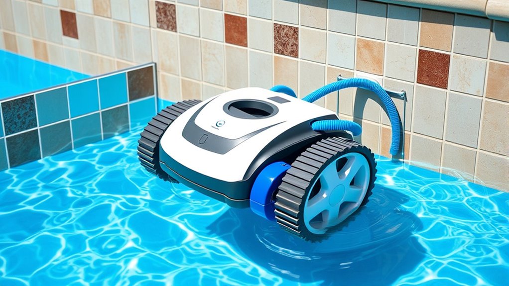 ensure proper pool cleaner positioning