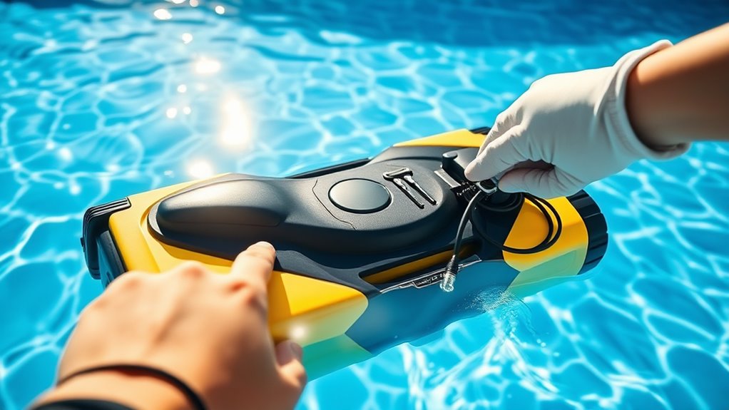 fix automatic pool cleaner
