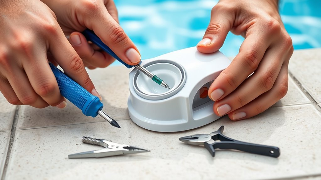 gather tools before repairs