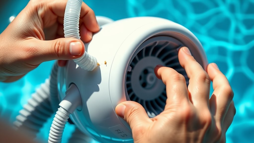 inspect clean maintain components