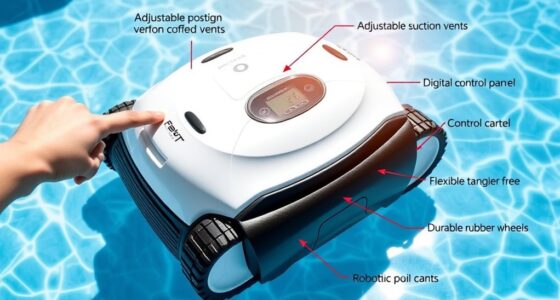 key factors for robotic pool cleaners