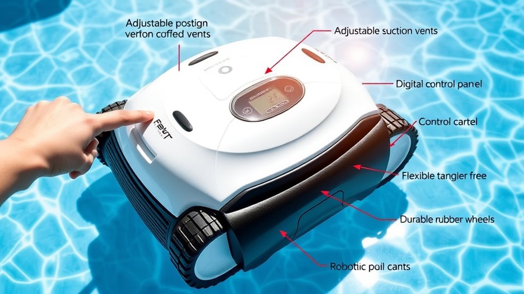 key factors for robotic pool cleaners