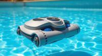 maintain robotic pool cleaner