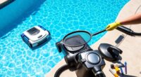 manual pool cleaning tasks