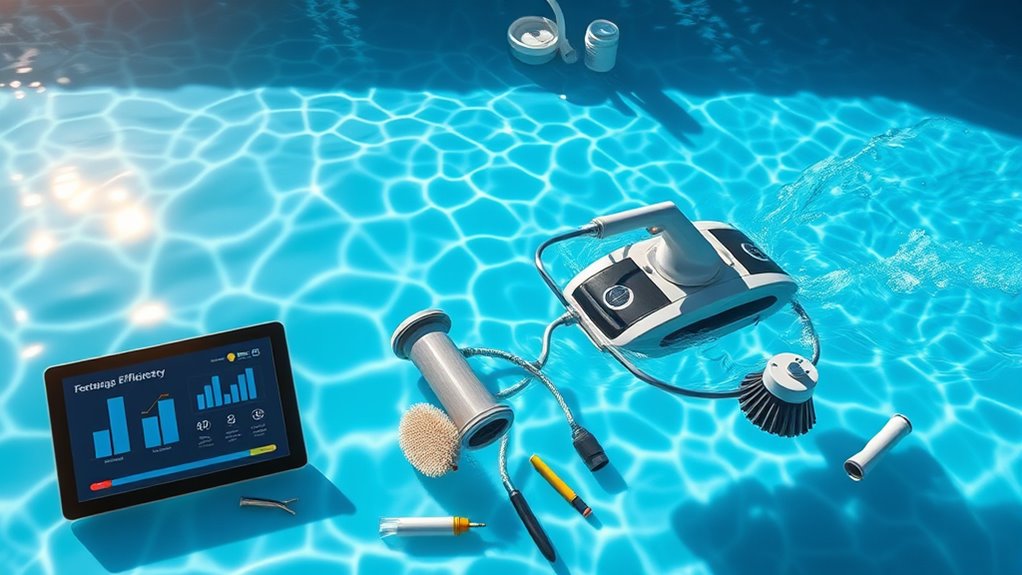 optimize pool cleaning efficiency