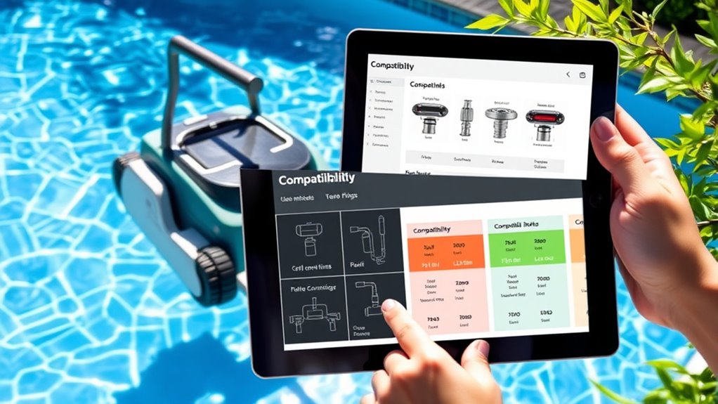 pool cleaner compatibility check