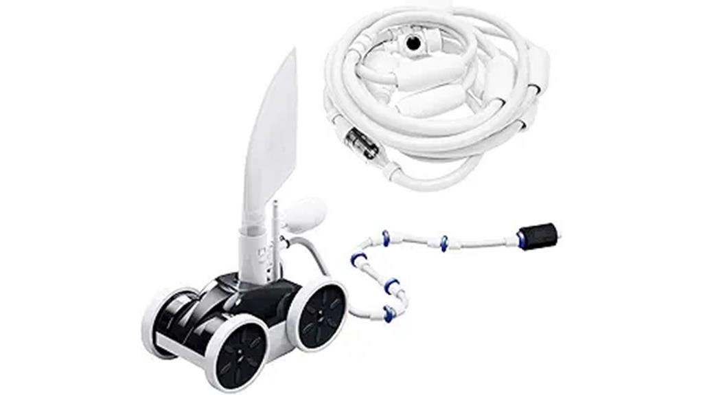pool cleaner for pressure side