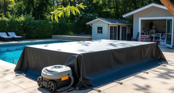pool cleaner off season storage