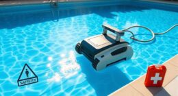 pool cleaner safety precautions