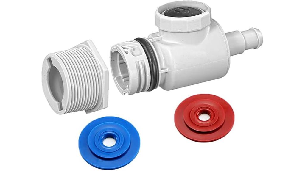 pool cleaner wall fitting replacement