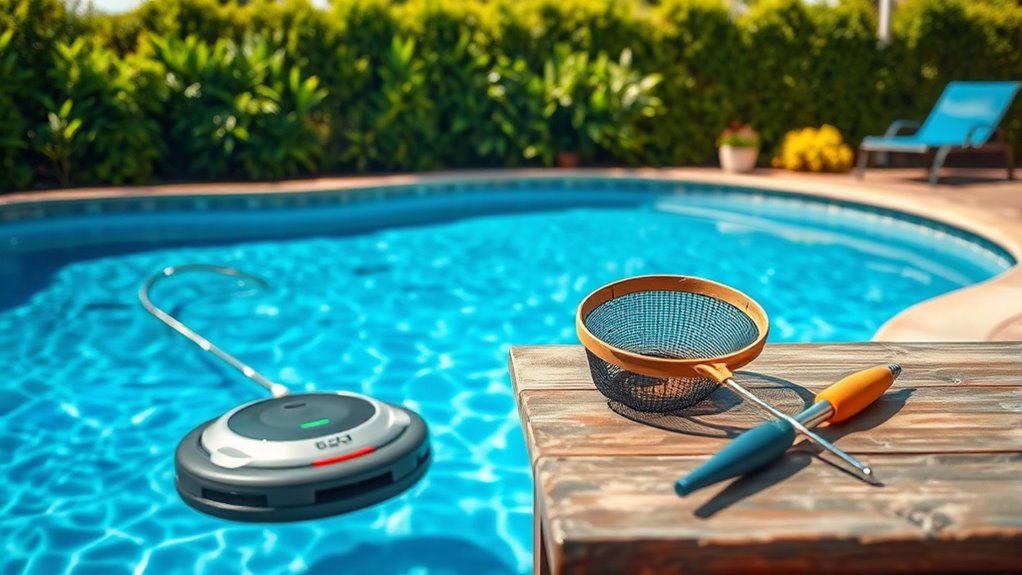 pool cleaning and maintenance