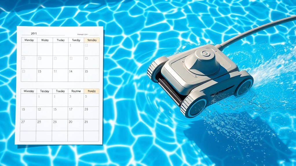 pool cleaning frequency tips