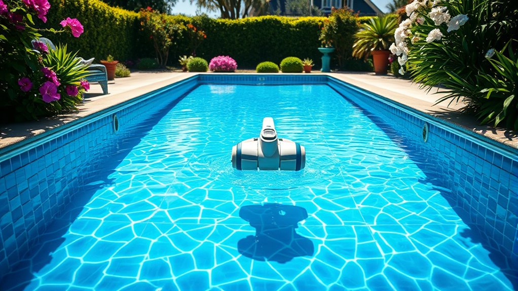 pool cleanliness enhances aesthetics