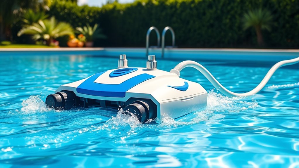 pool size and debris type