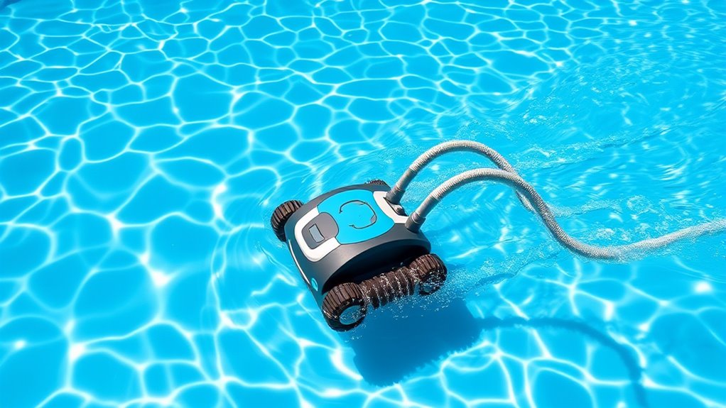 pressure driven pool cleaning