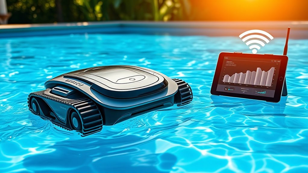 remote pool monitoring features