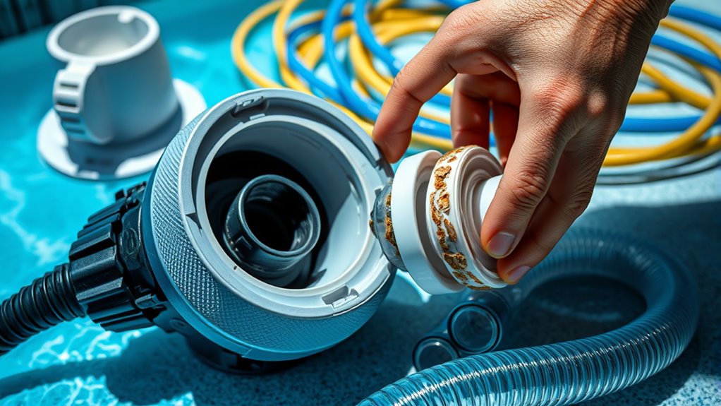 replace worn parts regularly