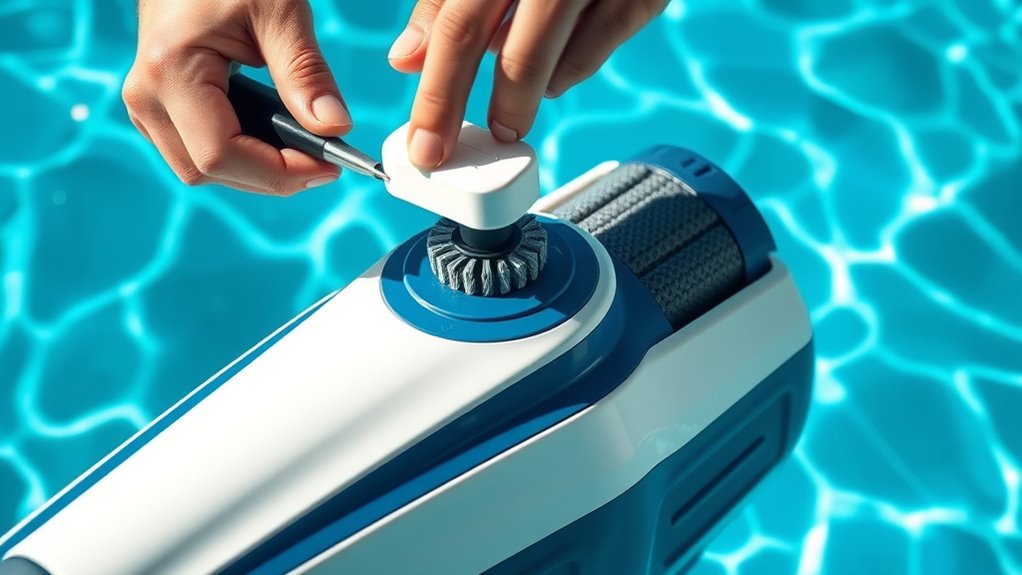 replacing suction pool cleaner parts