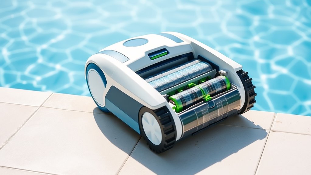 robotic pool battery maintenance
