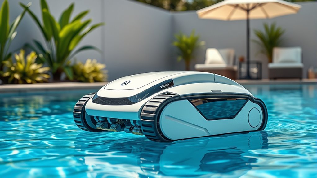 robotic pool cleaner evolution