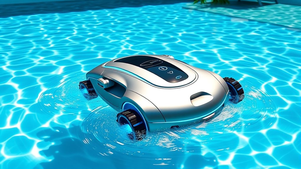 robotic pool cleaner innovations