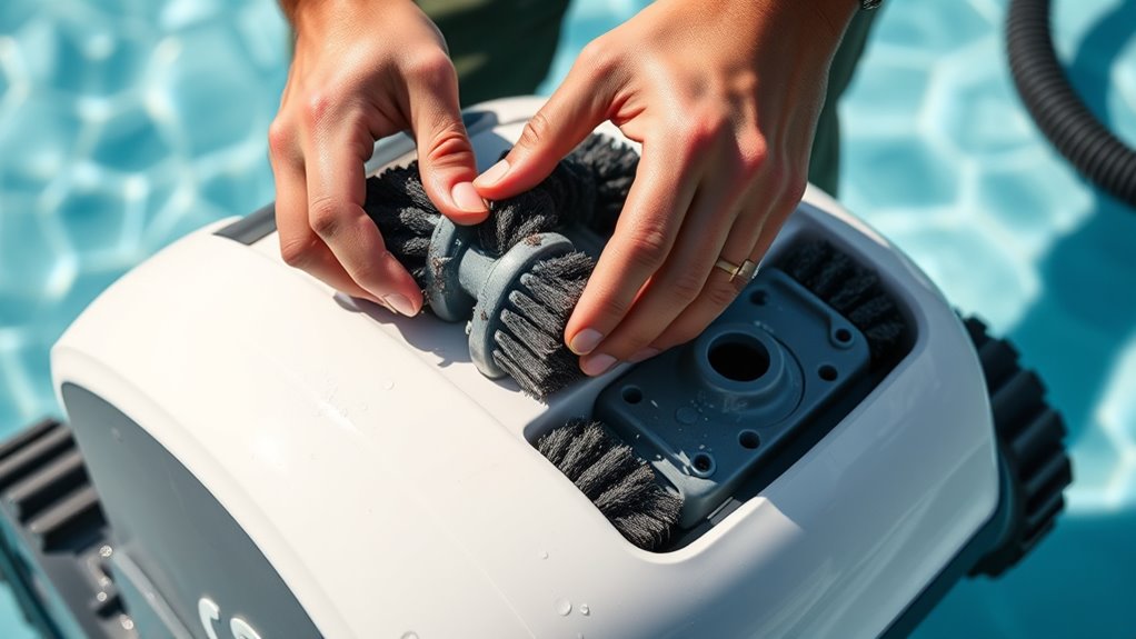 robotic pool cleaner maintenance