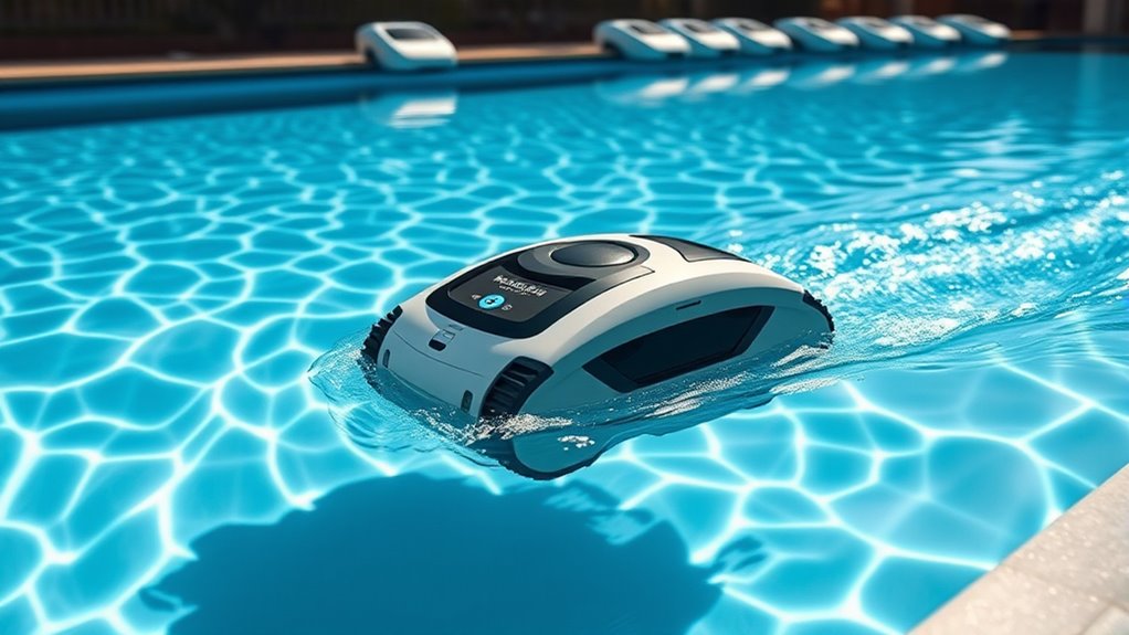 smart automated pool cleaning