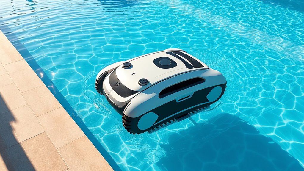 smart autonomous pool cleaning